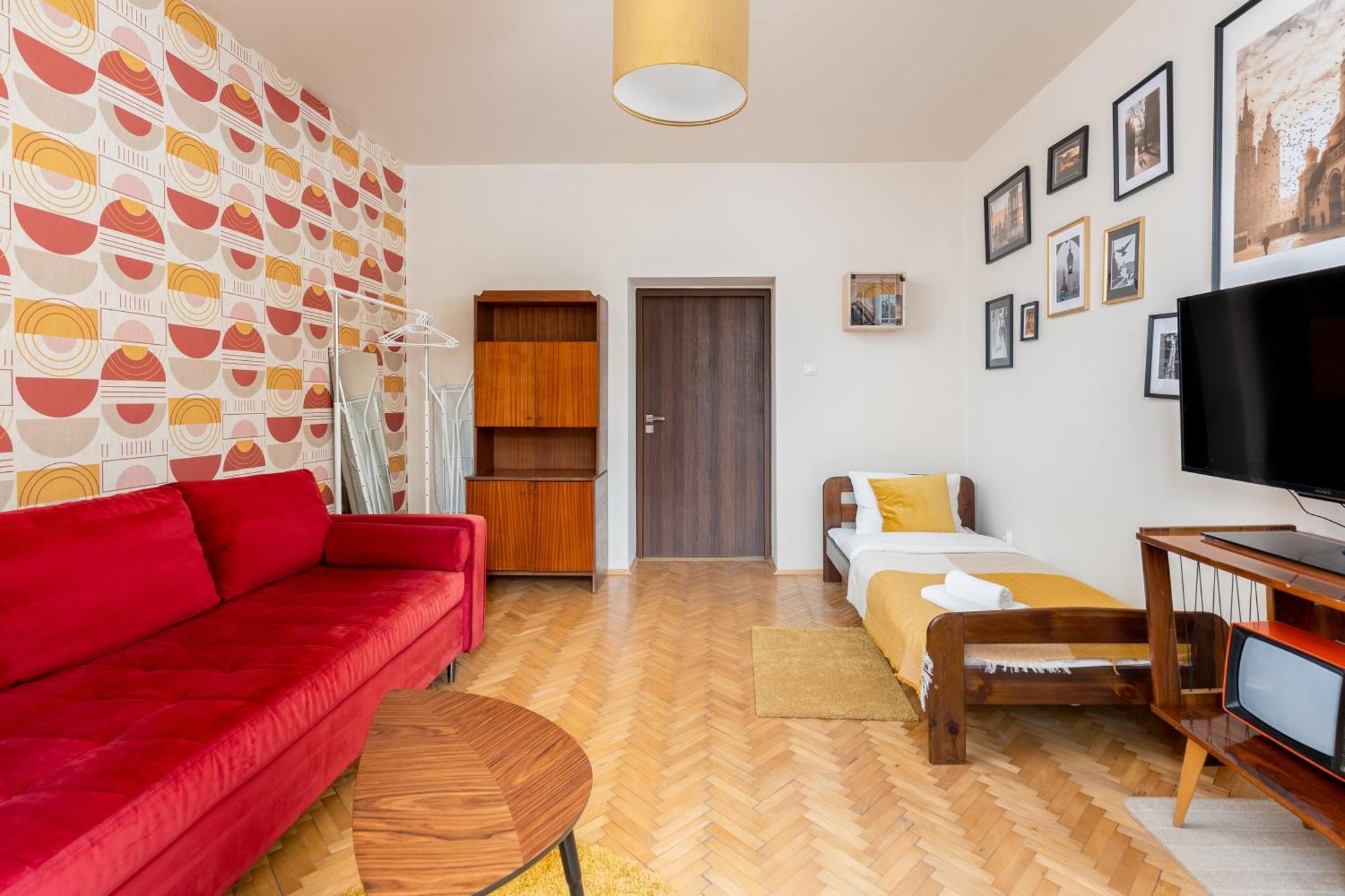 Raciborskiego Red Apartment *